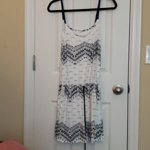 Romper white and navy size M